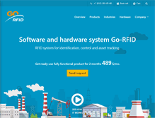 Tablet Screenshot of go-rfid.com